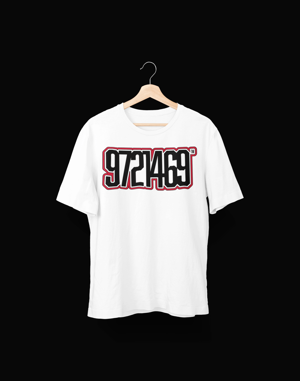 Image of BRED TRIO - White Tee - 9721469™  (Patent Leather Black /Red/White)