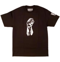 Image 1 of NO ROOM FOR RACISM TEE - BLACK