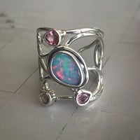Image 2 of Opal Swirl Ring