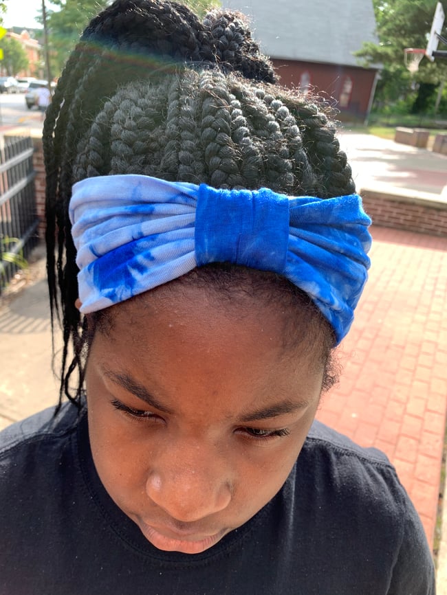 TYE DYE YOGA HEADBAND