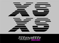 Image 2 of Peugeot 205 XS Replacement wing stickers/ decals x2