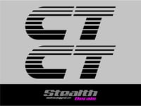 Image 2 of Peugeot 205 CT Replacement wing stickers/ decals x2