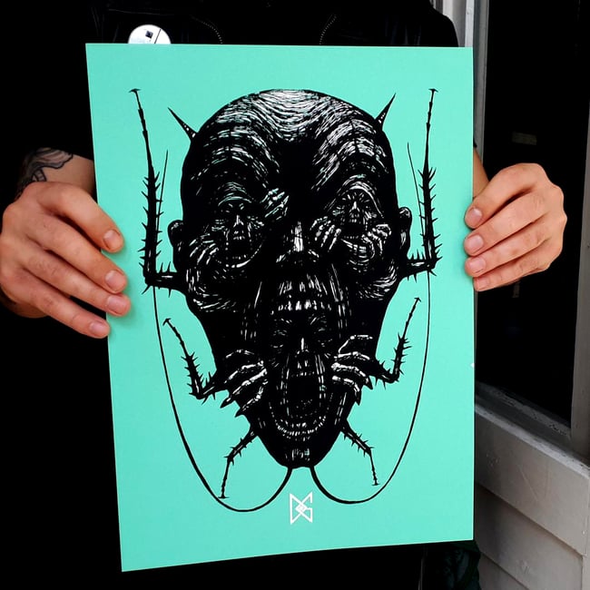 "Metamorphosis" print