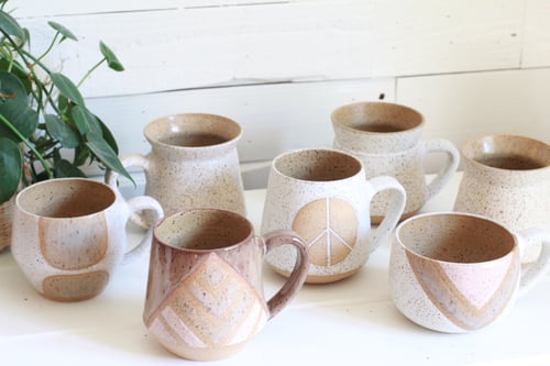Image of Speckled Peace Mug