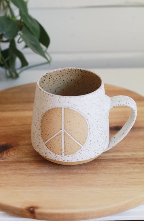 Image of Speckled Peace Mug