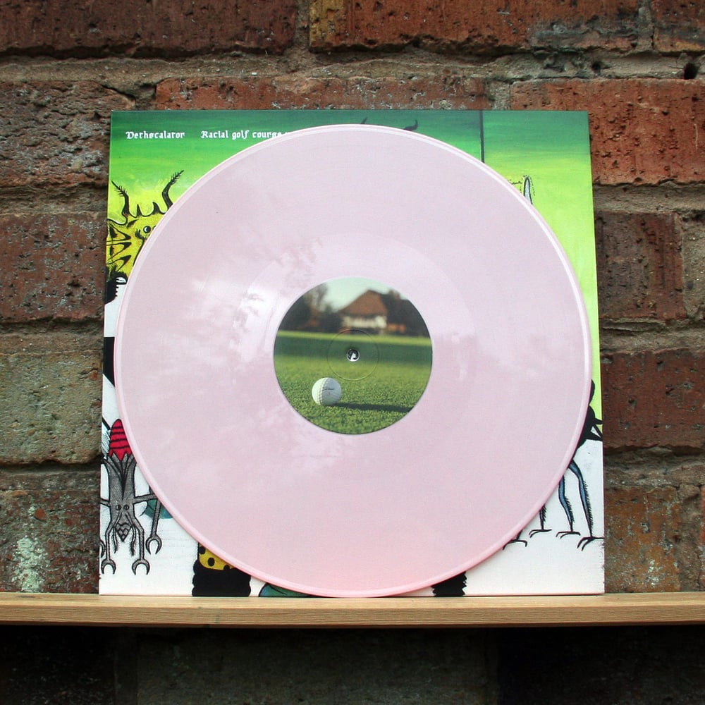 DETHSCALATOR 'Racial Golf Course No Bitches' Pink Vinyl LP