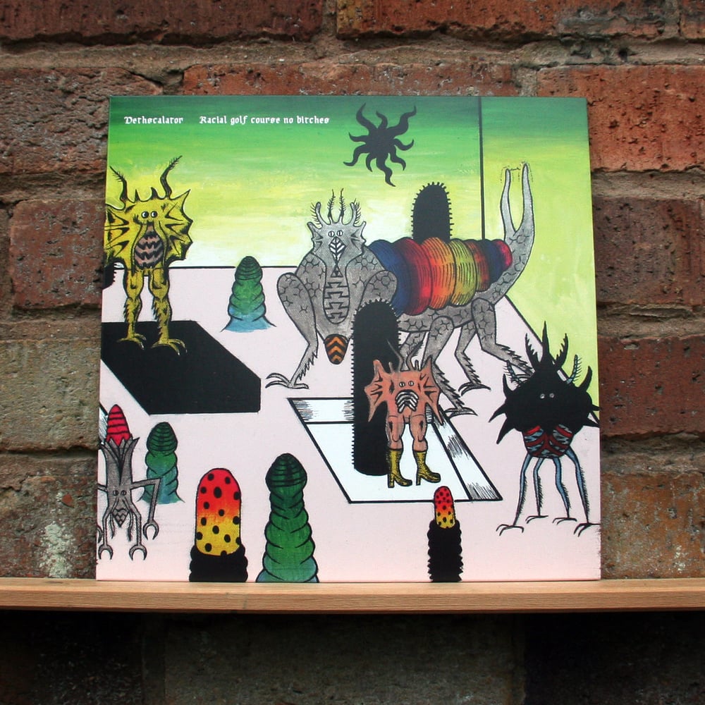DETHSCALATOR 'Racial Golf Course No Bitches' Pink Vinyl LP