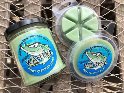 Image of "Wicked Walleye" Soy blend Candle & melt