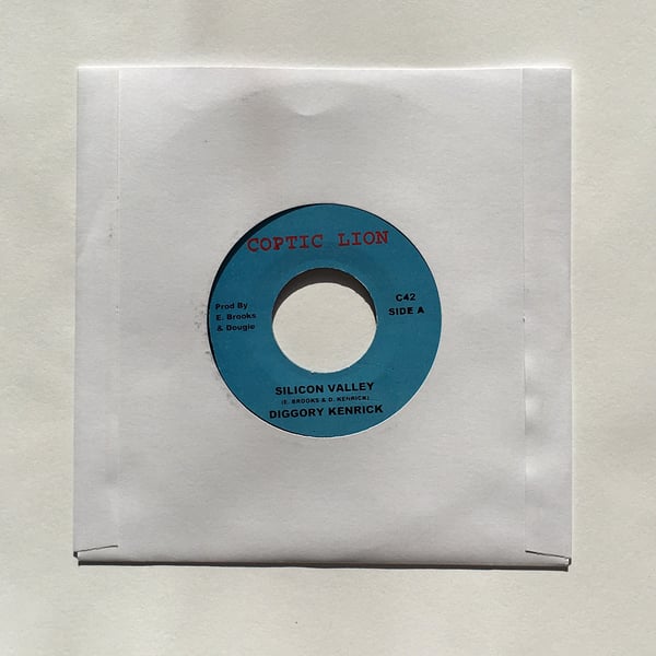 Image of DIGGORY KENRICK - SILICON VALLEY 7"