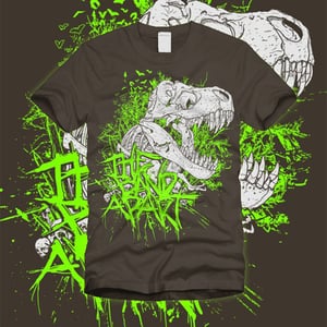 Image of T-Rex Brown T-Shirt!