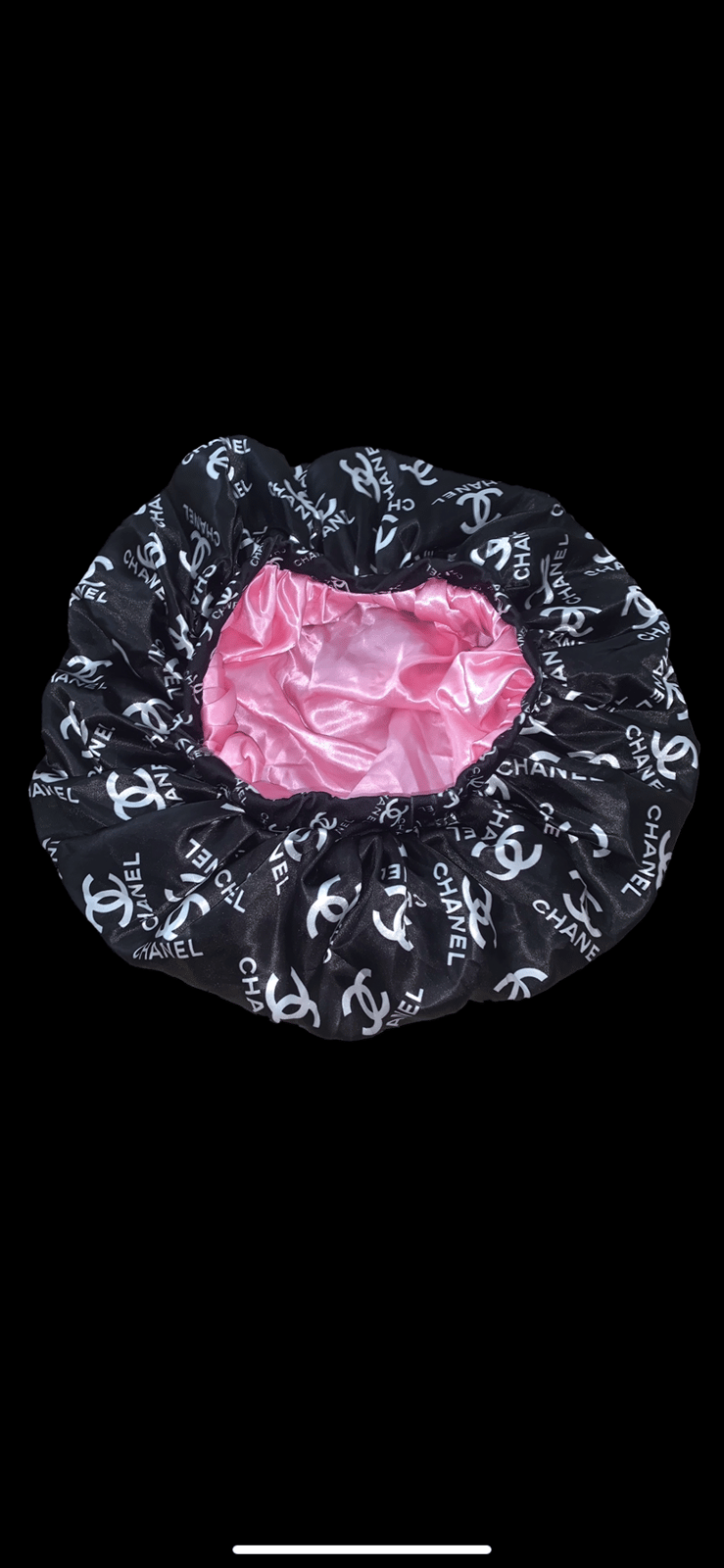 chanel shower cap