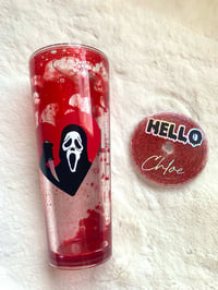 Image 2 of Ghost Blood Drip Snowglobe Tumbler