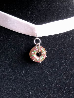 Chocolate Donut Choker
