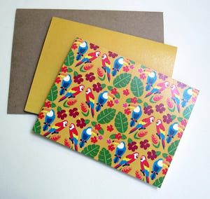 Image of Tropical Birds Pattern Cards