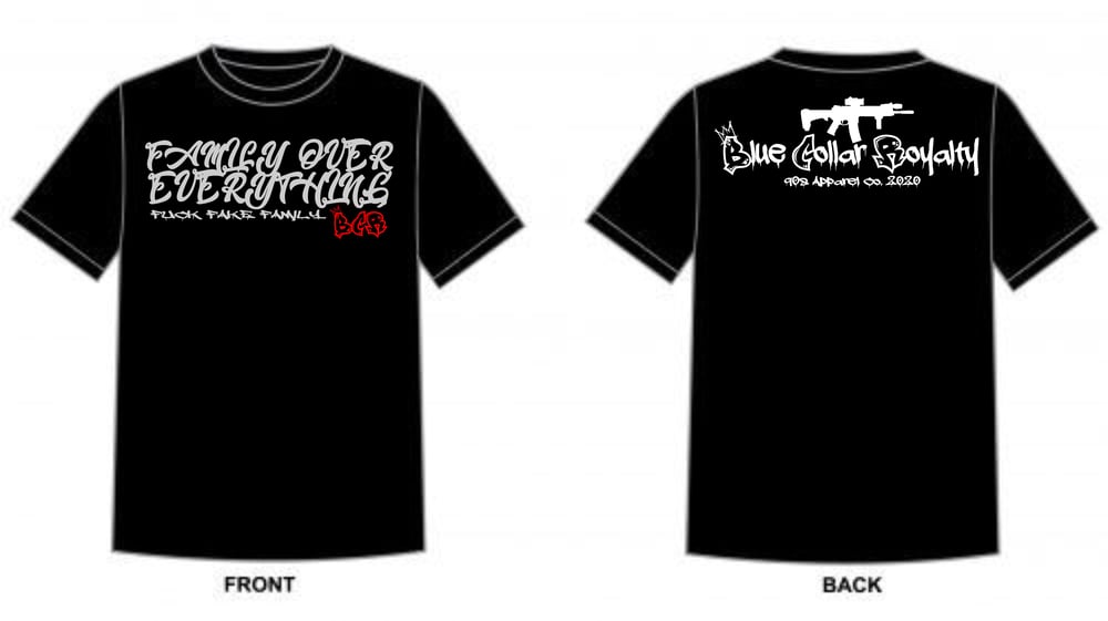 Fuck Fake Family BCR T-shirt
