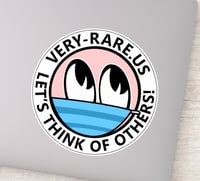 Image 2 of Very Rare Let's Think of Others! Sticker
