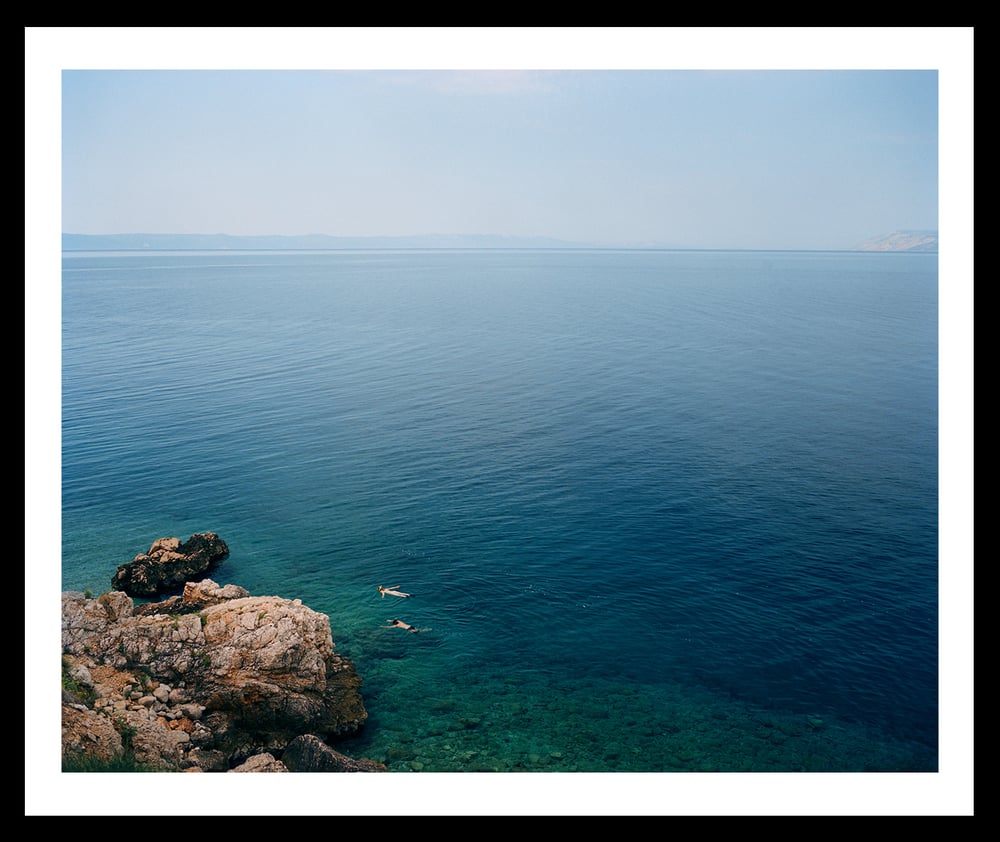 Image of Snorkelers. Dalmatian Coast, Croatia. 2009