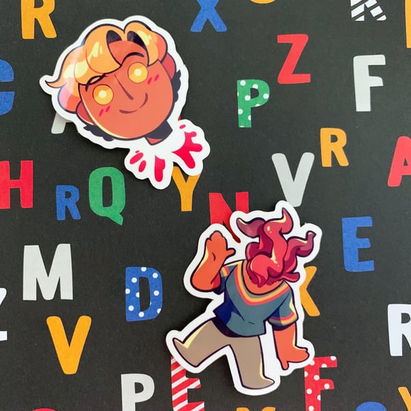 Image of Headless(?) Manny Sticker