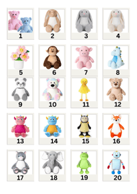Image 3 of Personalised bears 