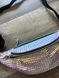 Image 2 of Metallic iridescent fanny pack