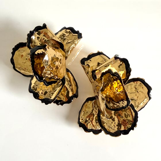 Image of ORECCHINI FIORI GOLD