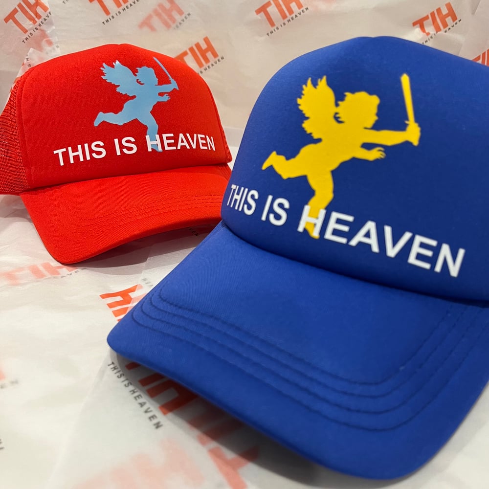 Image of THIS IS HEAVEN- TRUCKER CAP