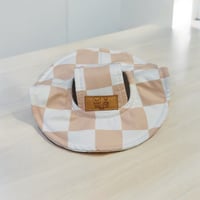 Image 4 of Checker Bucket Hat suited for all breeds