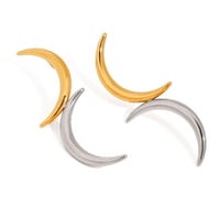 Image 1 of Eclipse Curve Earrings