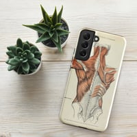 Image 7 of Antique Anatomical Illustration Human Posterior Musculature Tough case for Samsung®