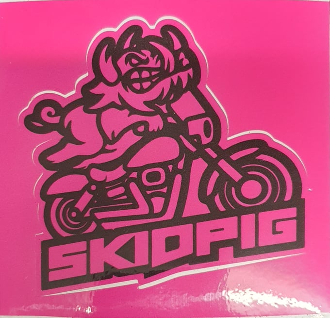 Image of SkidPig Logo Sticker