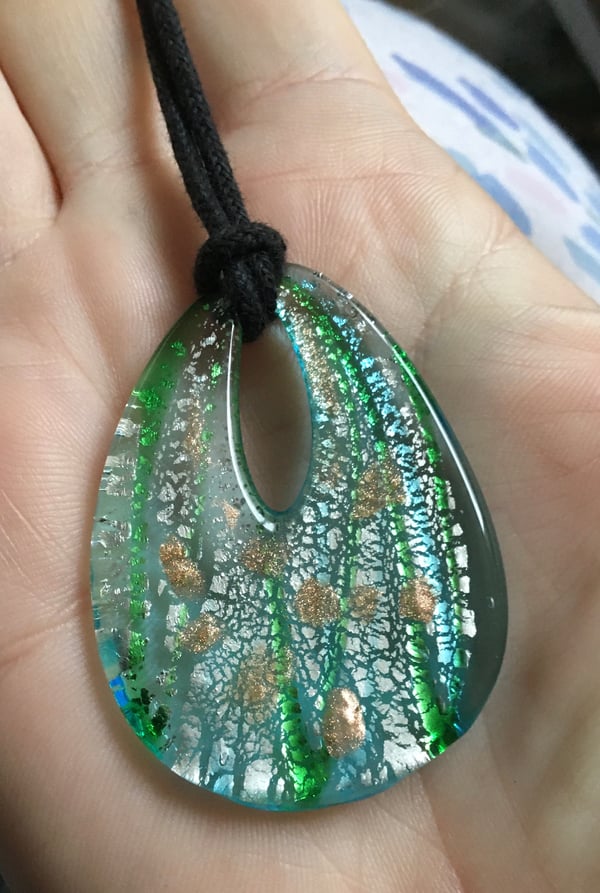 Image of Sunlight between the trees necklace