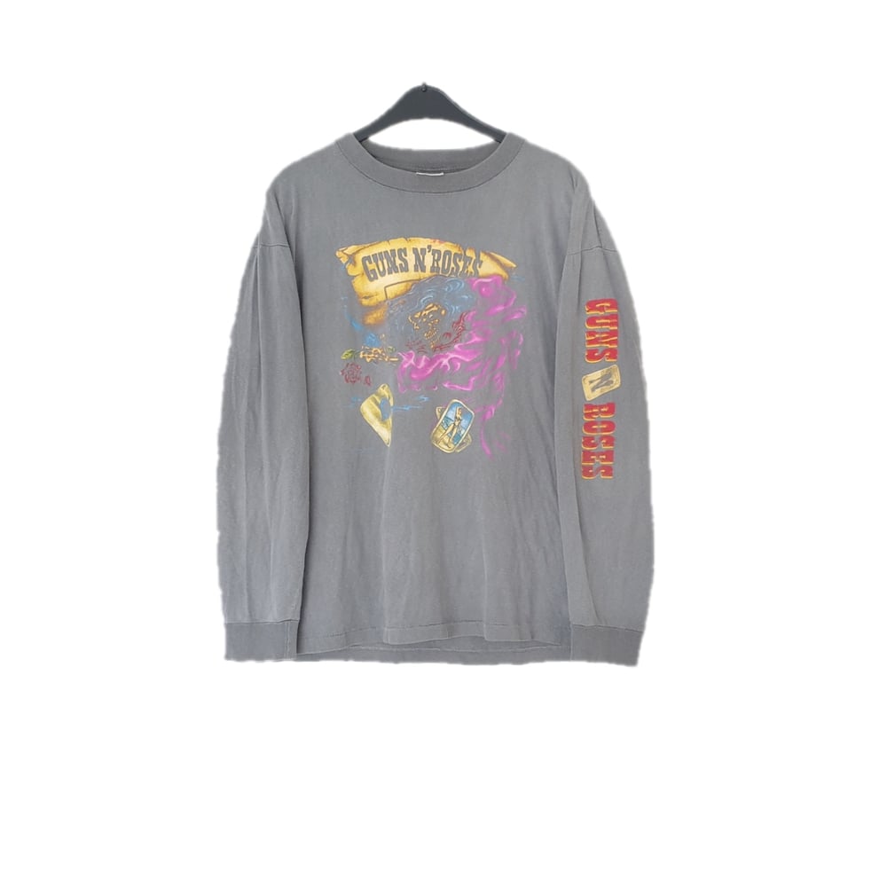 *Rare* Guns 'n Roses 1990's 'Wanted' Longsleeve Shirt