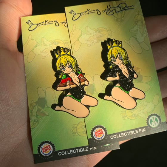 Image of “Burger Queen A/C Pin”