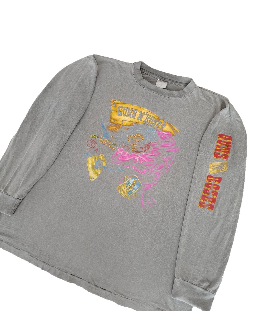 *Rare* Guns 'n Roses 1990's 'Wanted' Longsleeve Shirt
