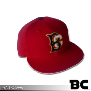 Image of BC Red/White/Navy Classic New Era® Fitted Cap