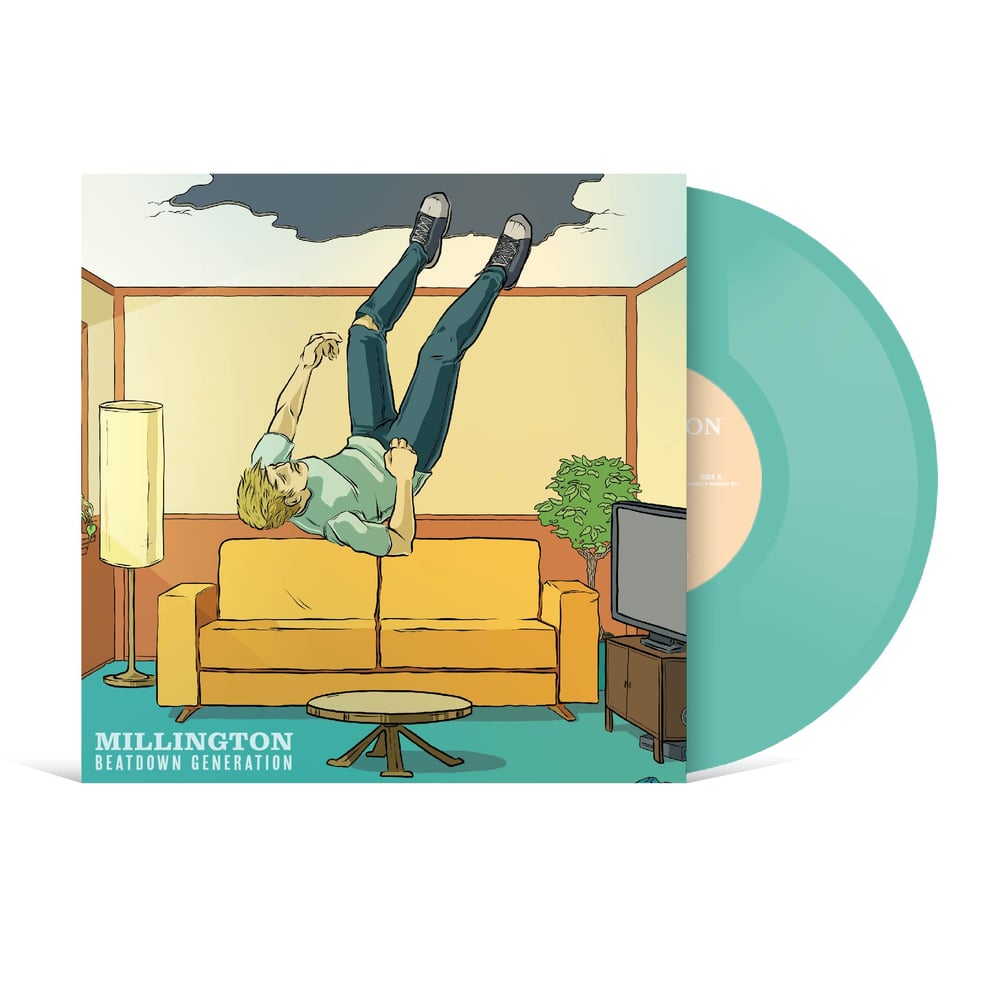 Beatdown Generation/Millington Self-Titled (2018 EP) Seafoam-Green Vinyl