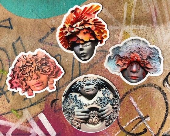 Image of Sculpture Sticker Pack