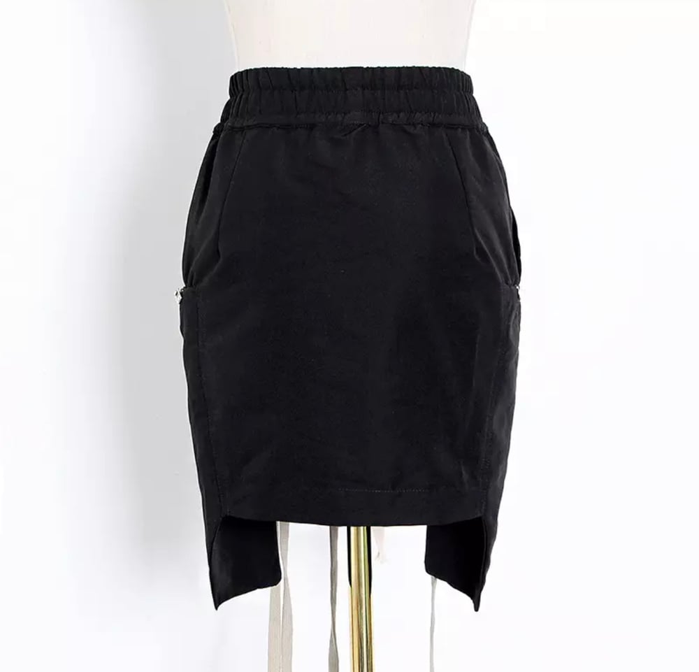Image of Lace Biker Skirt 