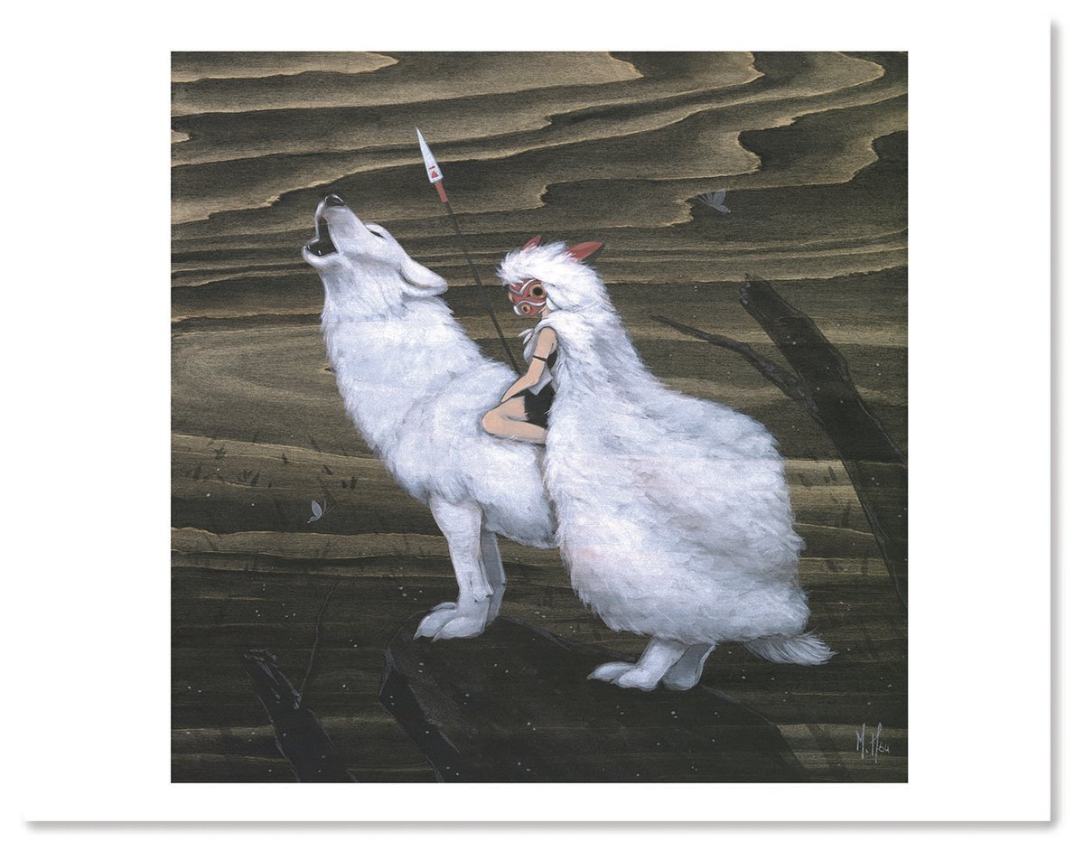 Wolf Queen 11 x 14" Print