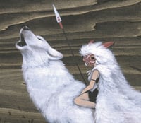Image 2 of Wolf Queen 11 x 14" Print