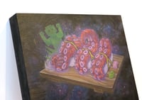 Image 2 of Intergalactic Kaiju Sushi Original Painting