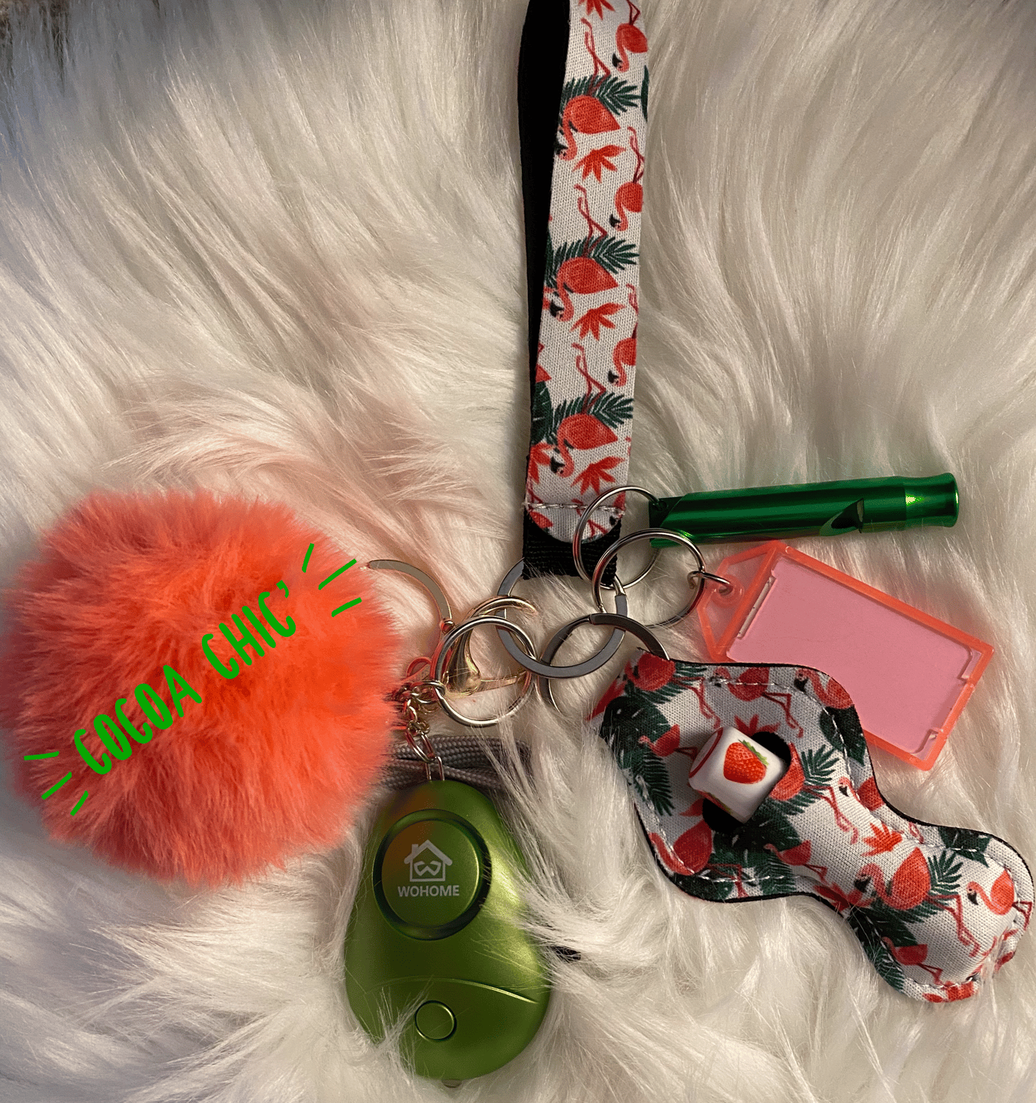 Stay Safe Ladies Keychain Big Cartel 2025