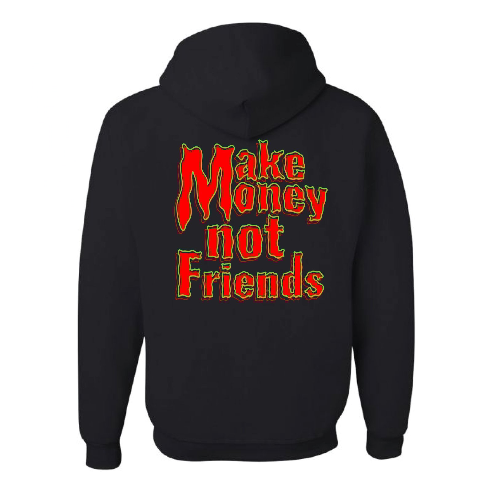 red friends hoodie