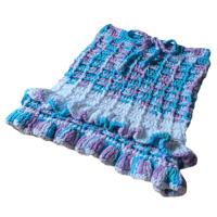 Image 3 of cool colours cotton skirt