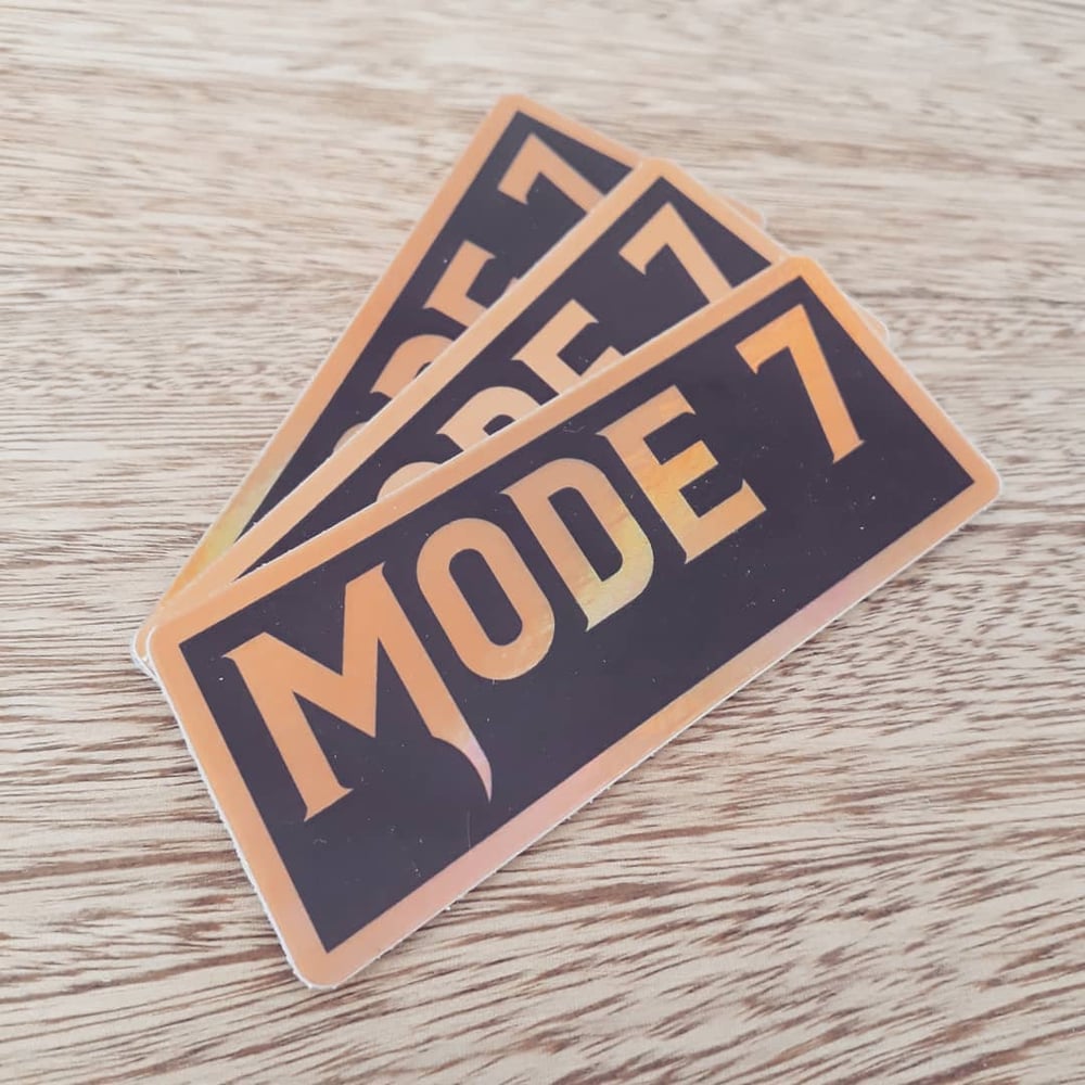 Image of Mode 7 Logo Sticker