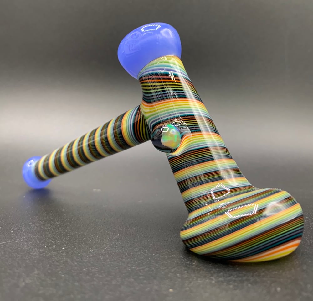 Rainbow Linework Hammer w/ Blue Cheese Sections