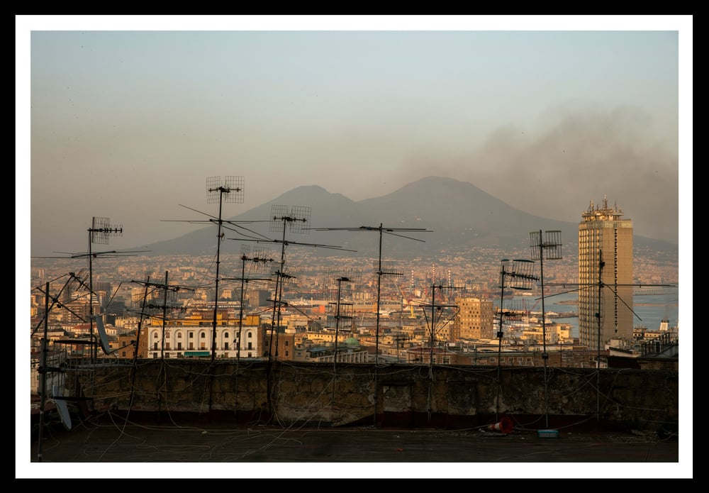 Image of Mount Vesuvius. Naples, Italy. 2019