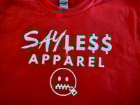 Image 2 of SayLess Apparel Logo T-Shirt (White Reflective)