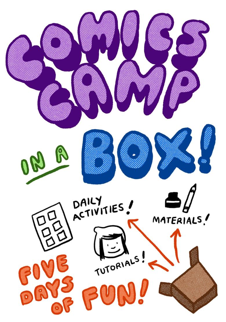 Image of Comics Camp In a Box: December 15 Pre-Order!