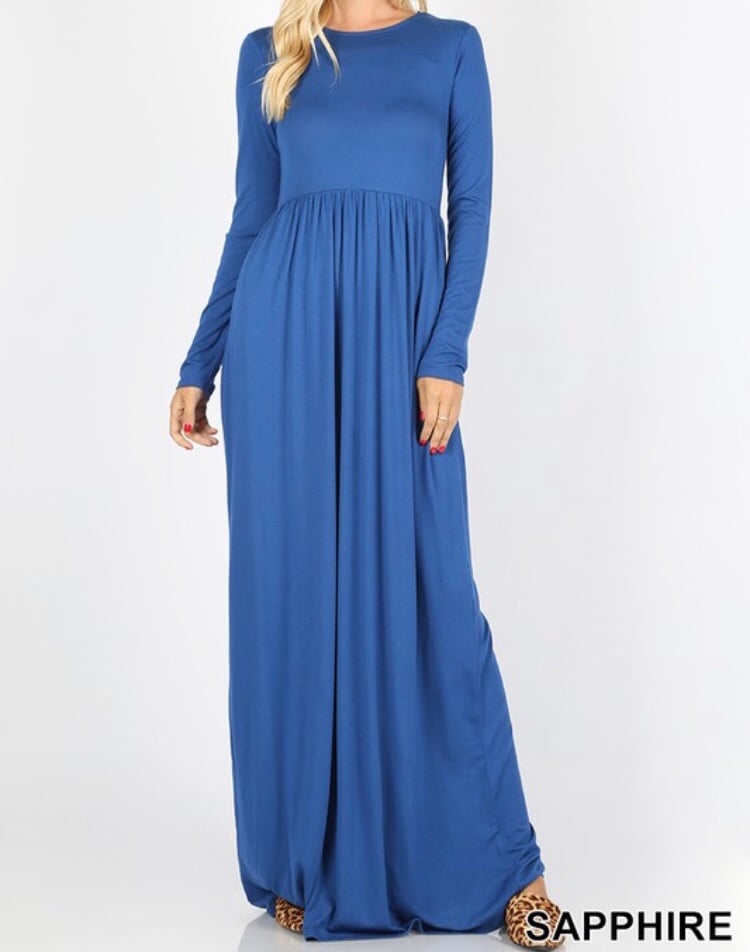 Image of Maxi Dress  (Select the Color)
